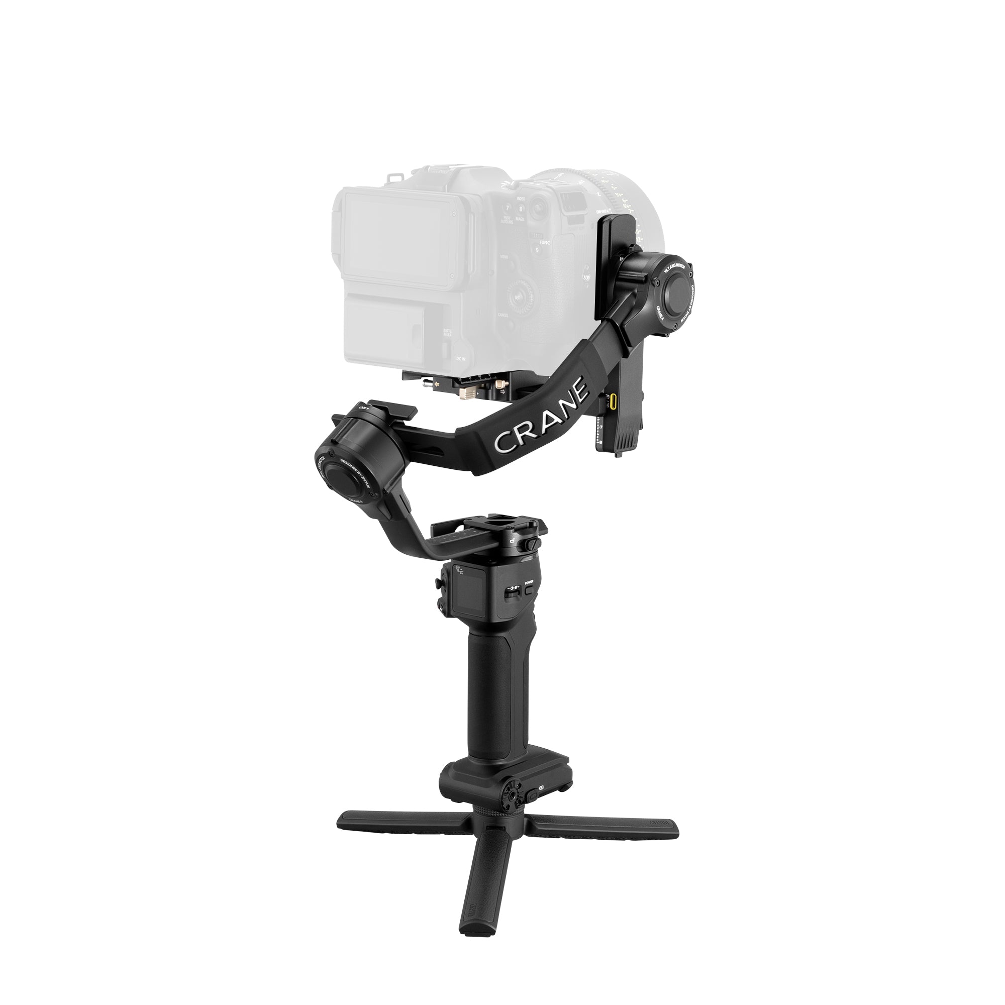 Crane 4 - 3-Axis Camera Gimbal for full-frame DSLR and compact 