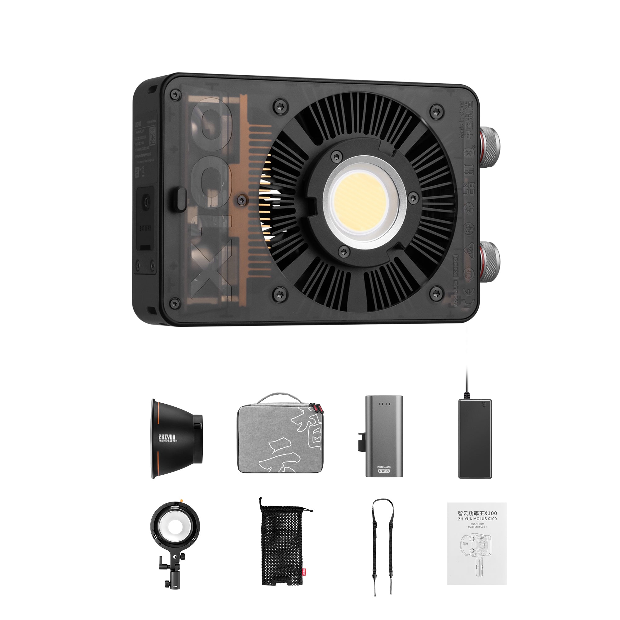 MOLUS X100 - 100W Output COB Light | Professional Exterior